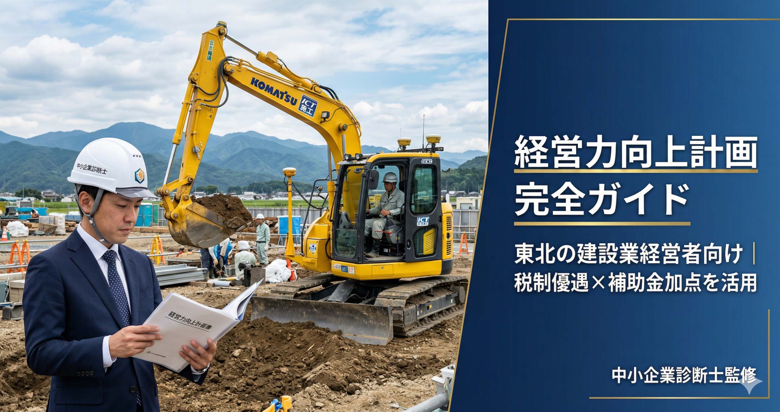 経営力向上計画の申請方法と建設業での活用法を解説する東北の財務コンサルブログ